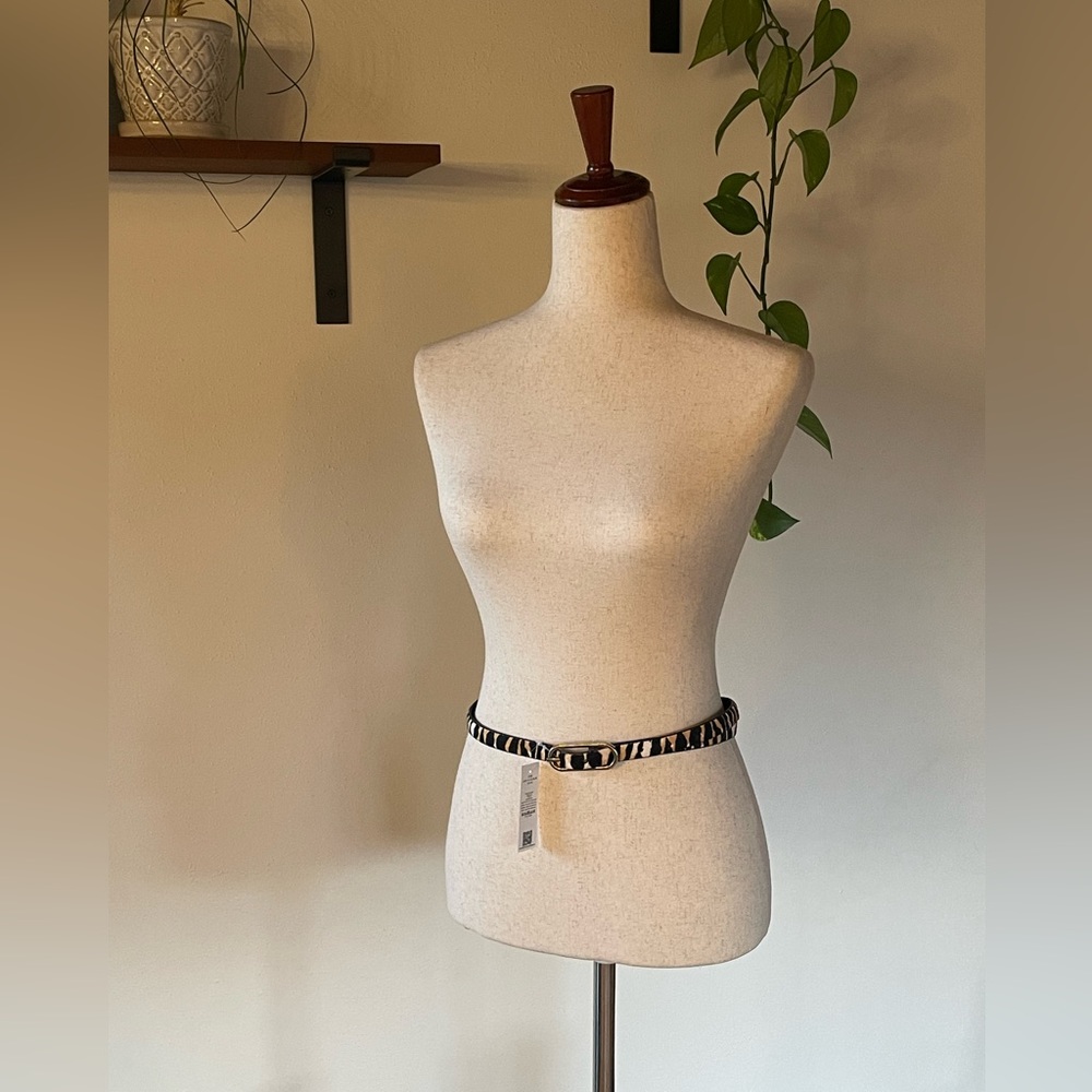 Topshop tiger print belt. NWT size S/M